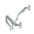 Customized 13-32 inch Dual Screen Monitor Computer Arm Rotating Lifting Telescopic Stand Bracket for Monitor